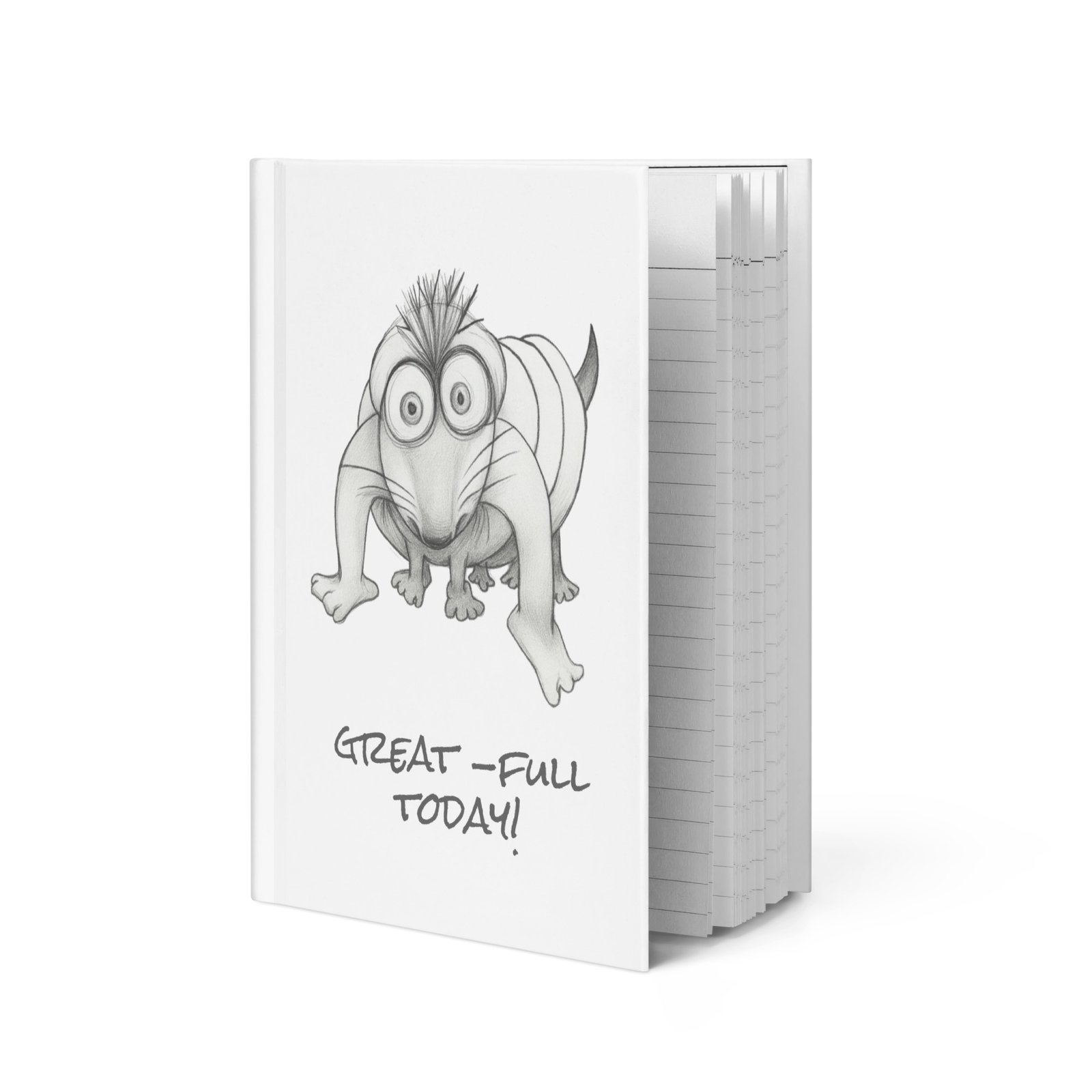 Emilio's Gratitude Journal - Hardcover journal matte - Monster tribe original - Image 3