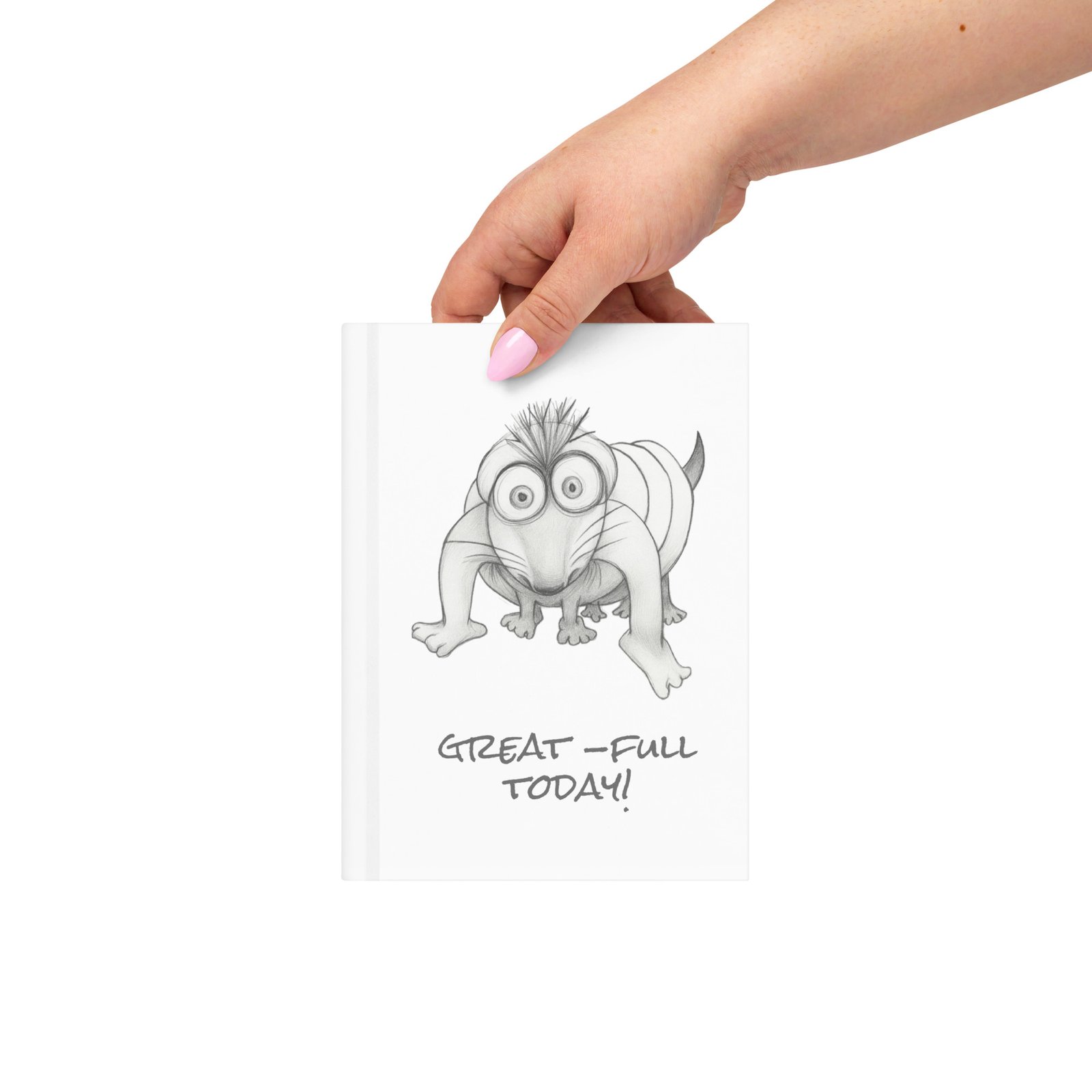 Emilio's Gratitude Journal - Hardcover journal matte - Monster tribe original - Image 4