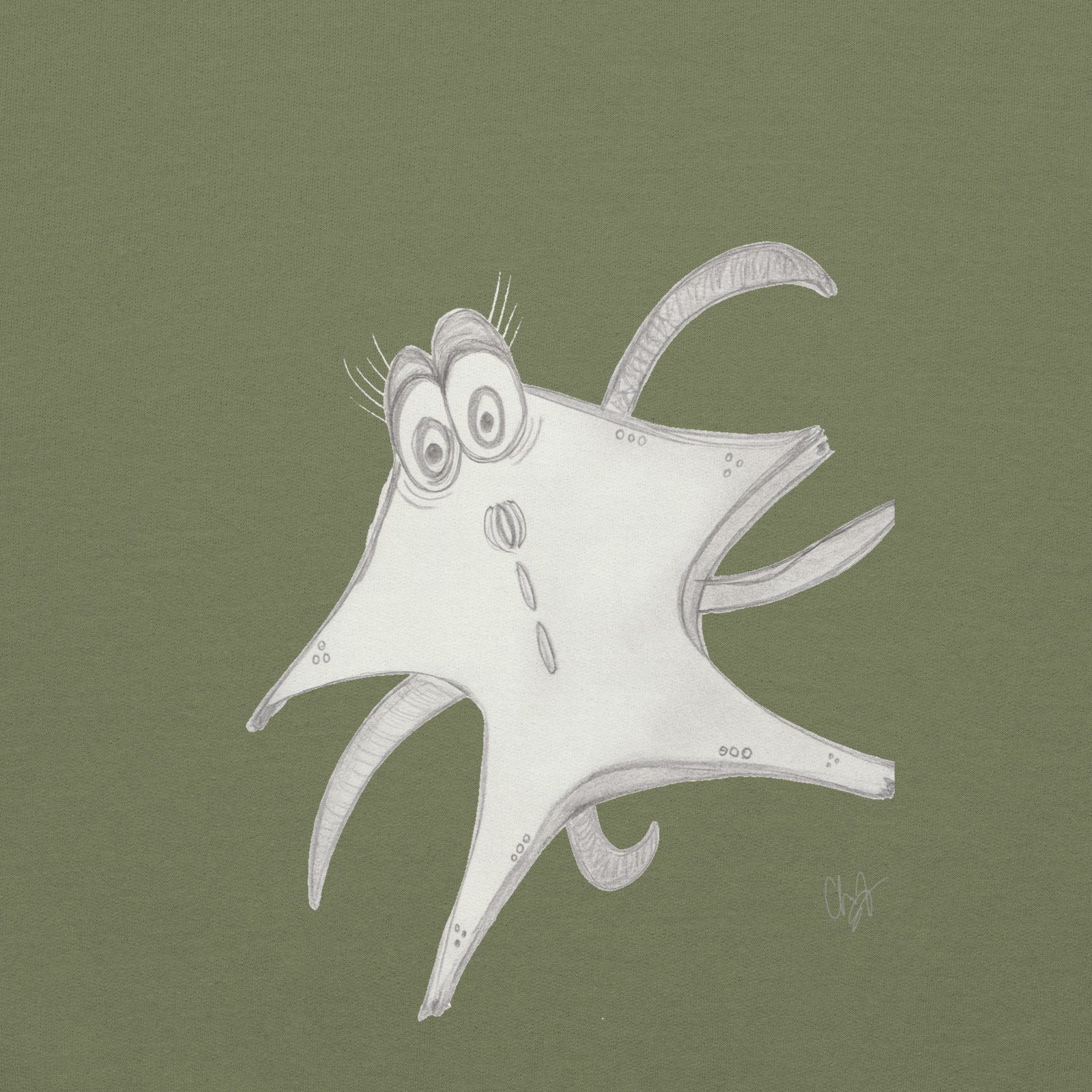 Archibald - Monster Tribe original limited edition Unisex Sweatshirt - immagine 16