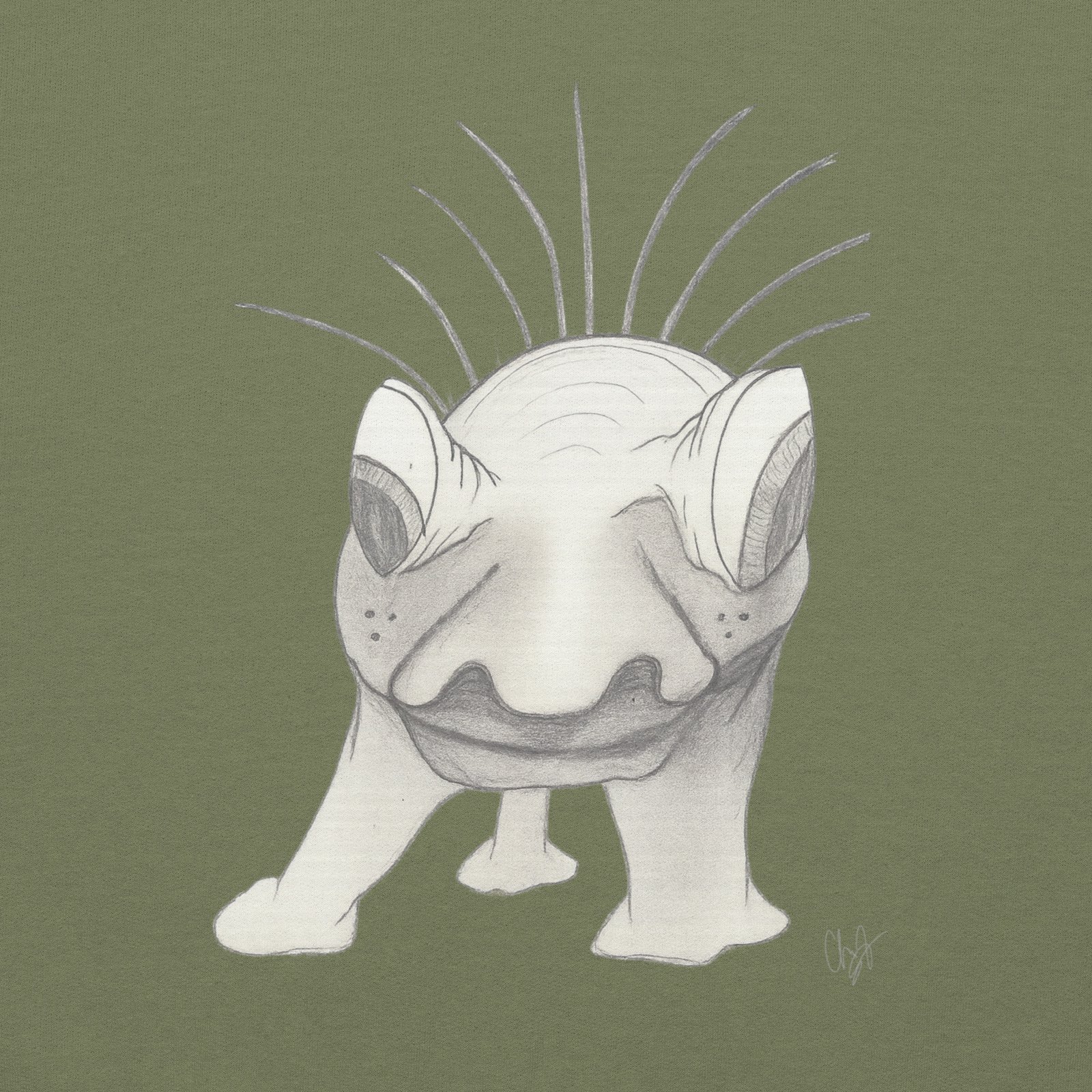 Charley - Monster Tribe original limited edition Unisex Sweatshirt - Image 13