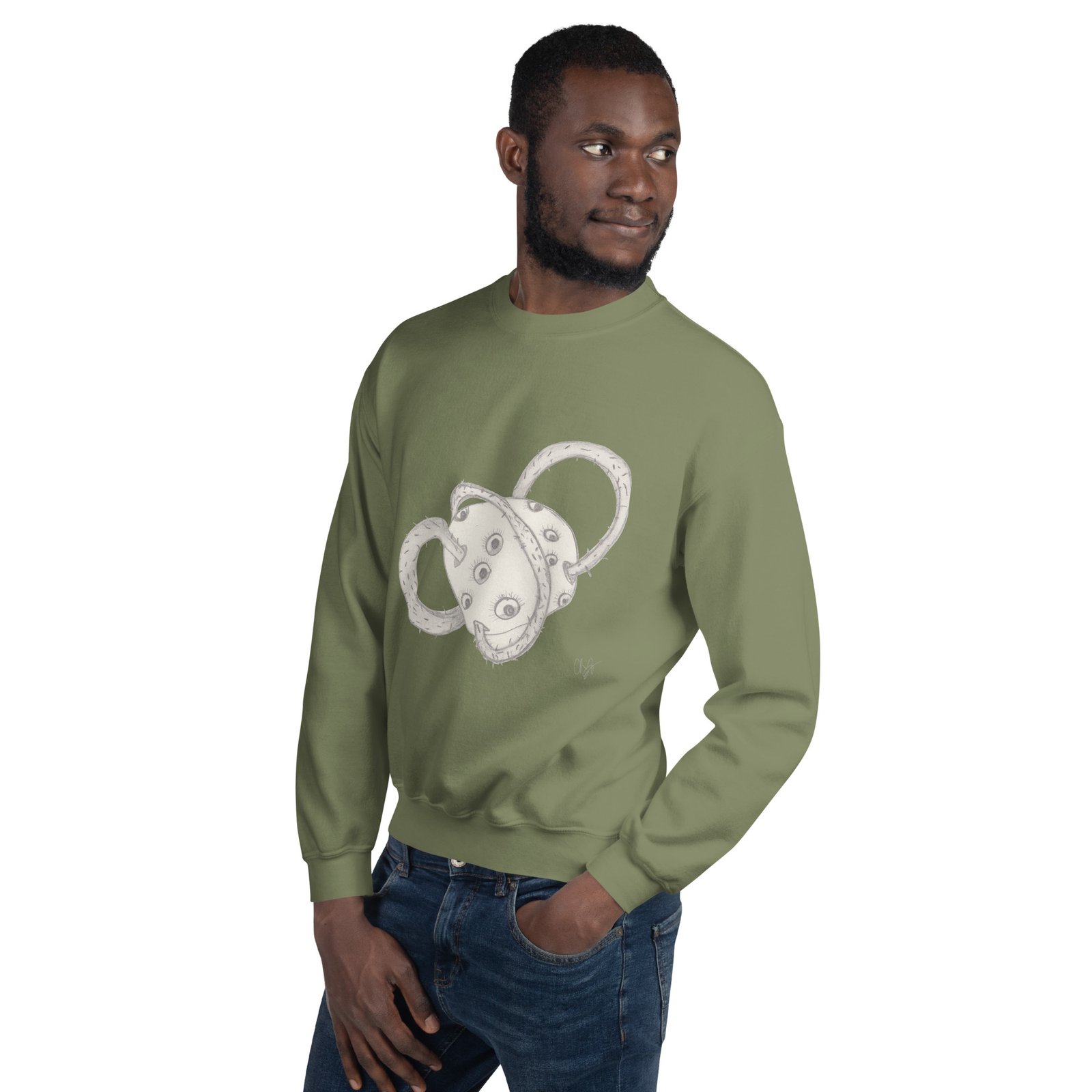 Elvis - Monster Tribe original Limited Edition Unisex Sweatshirt - immagine 25