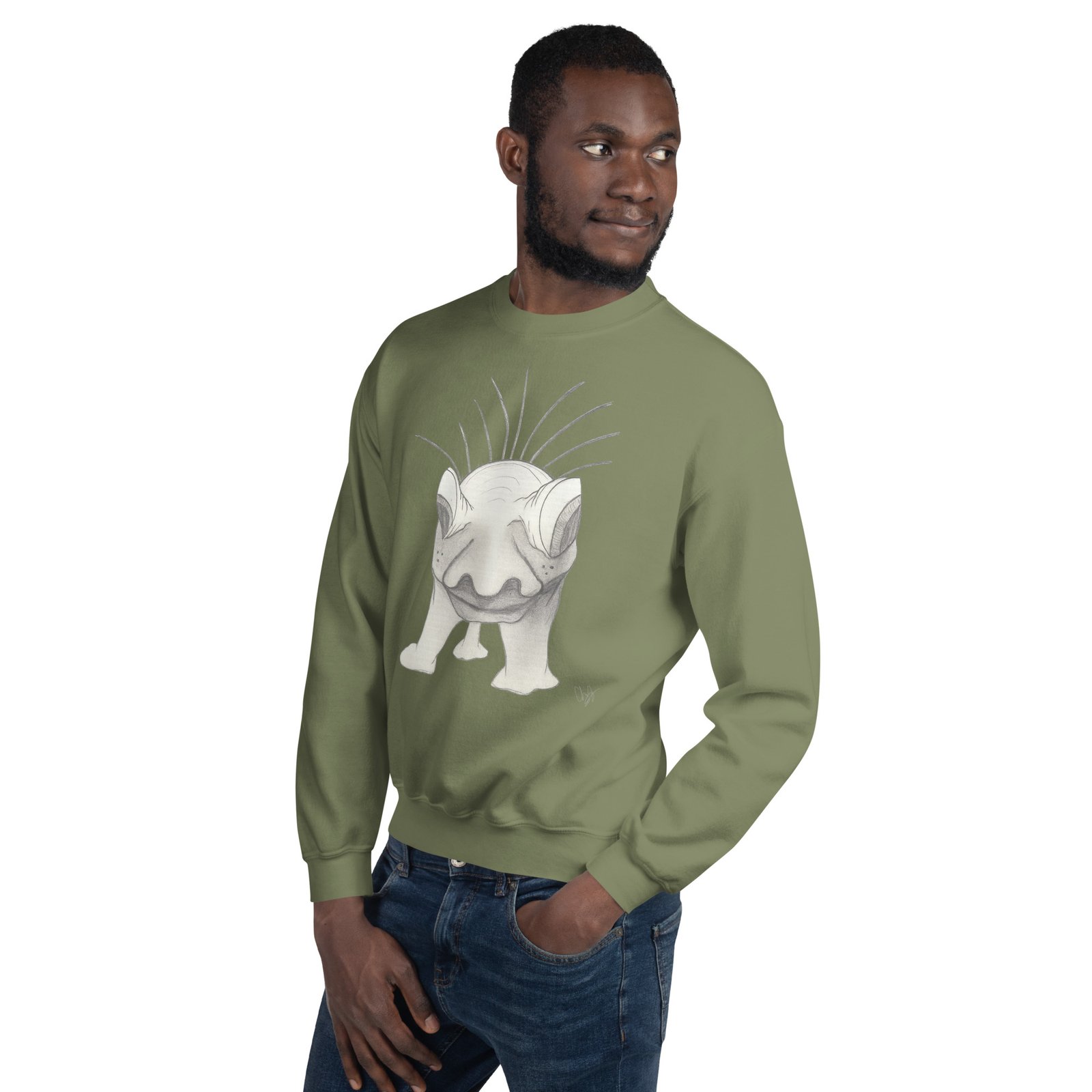 Charley - Monster Tribe original limited edition Unisex Sweatshirt - Image 25