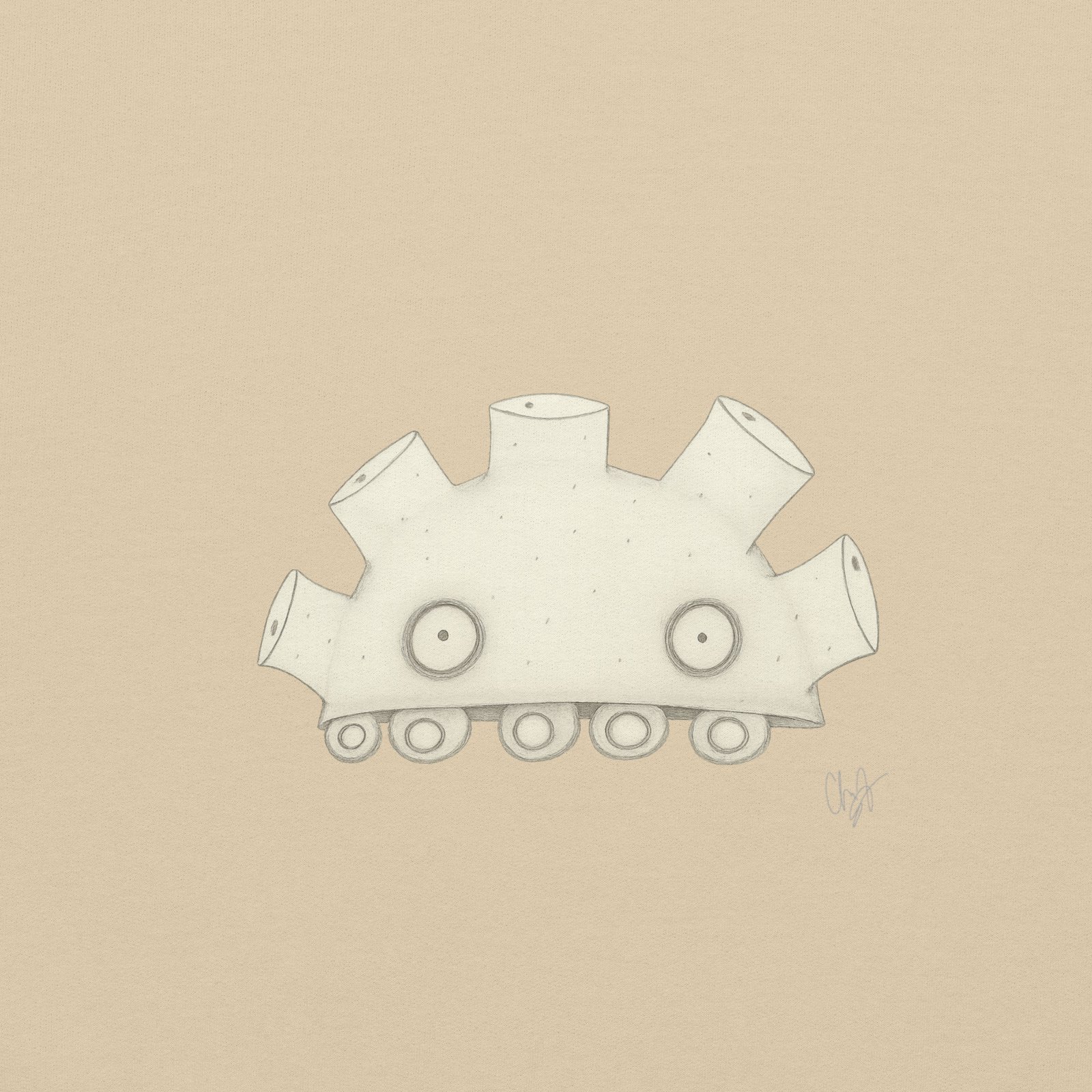 Mikey - Monster Tribe original limited edition Unisex Sweatshirt - Image 14