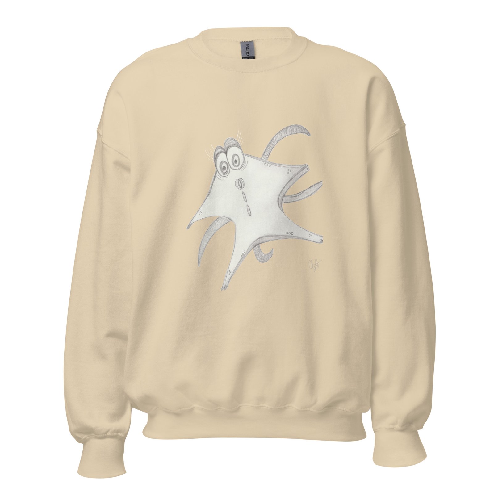 Archibald - Monster Tribe original limited edition Unisex Sweatshirt - immagine 4