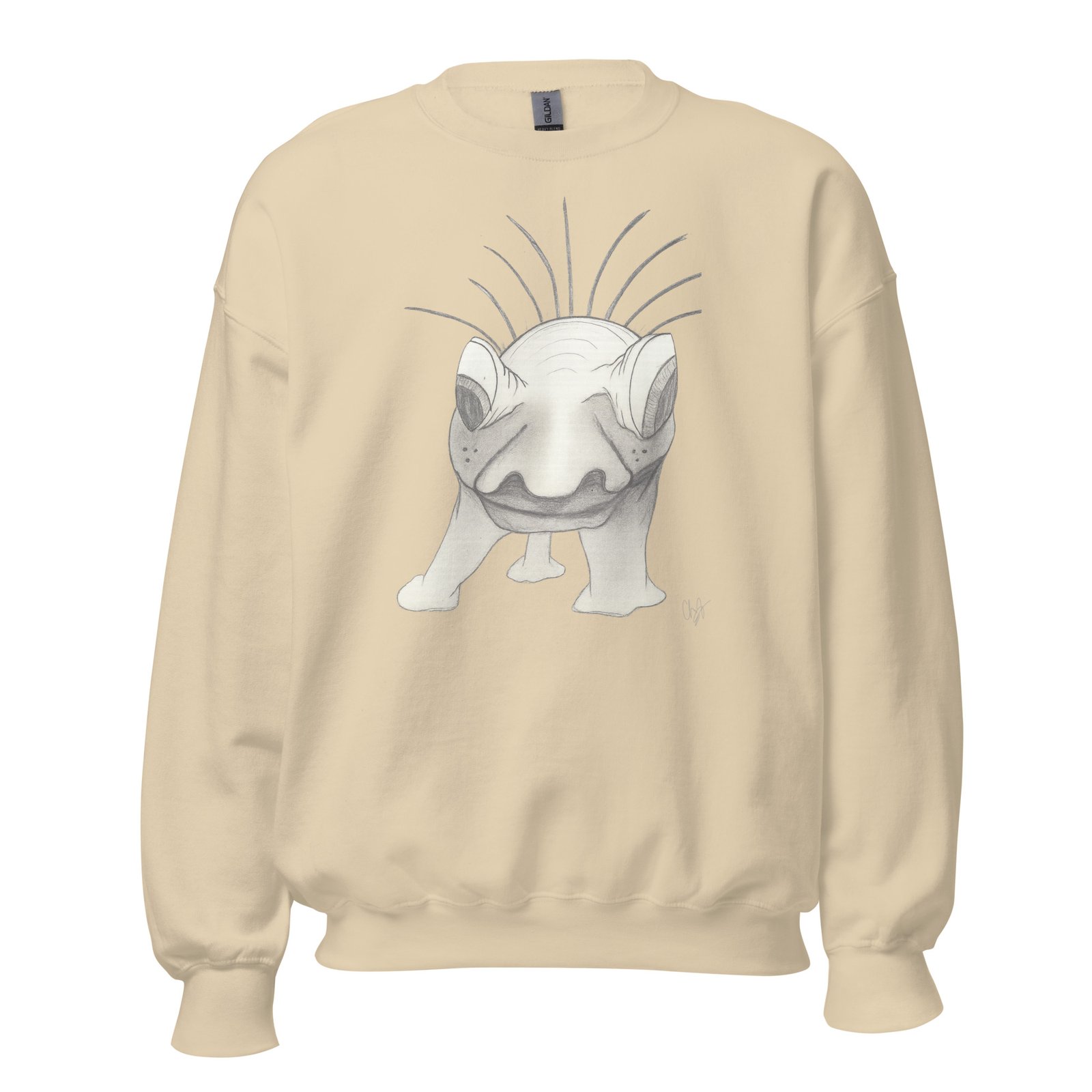 Charley - Monster Tribe original limited edition Unisex Sweatshirt - Image 3