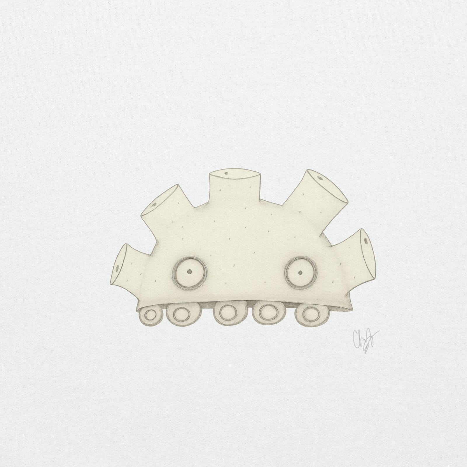 Mikey - Monster Tribe original limited edition Unisex Sweatshirt - Image 13