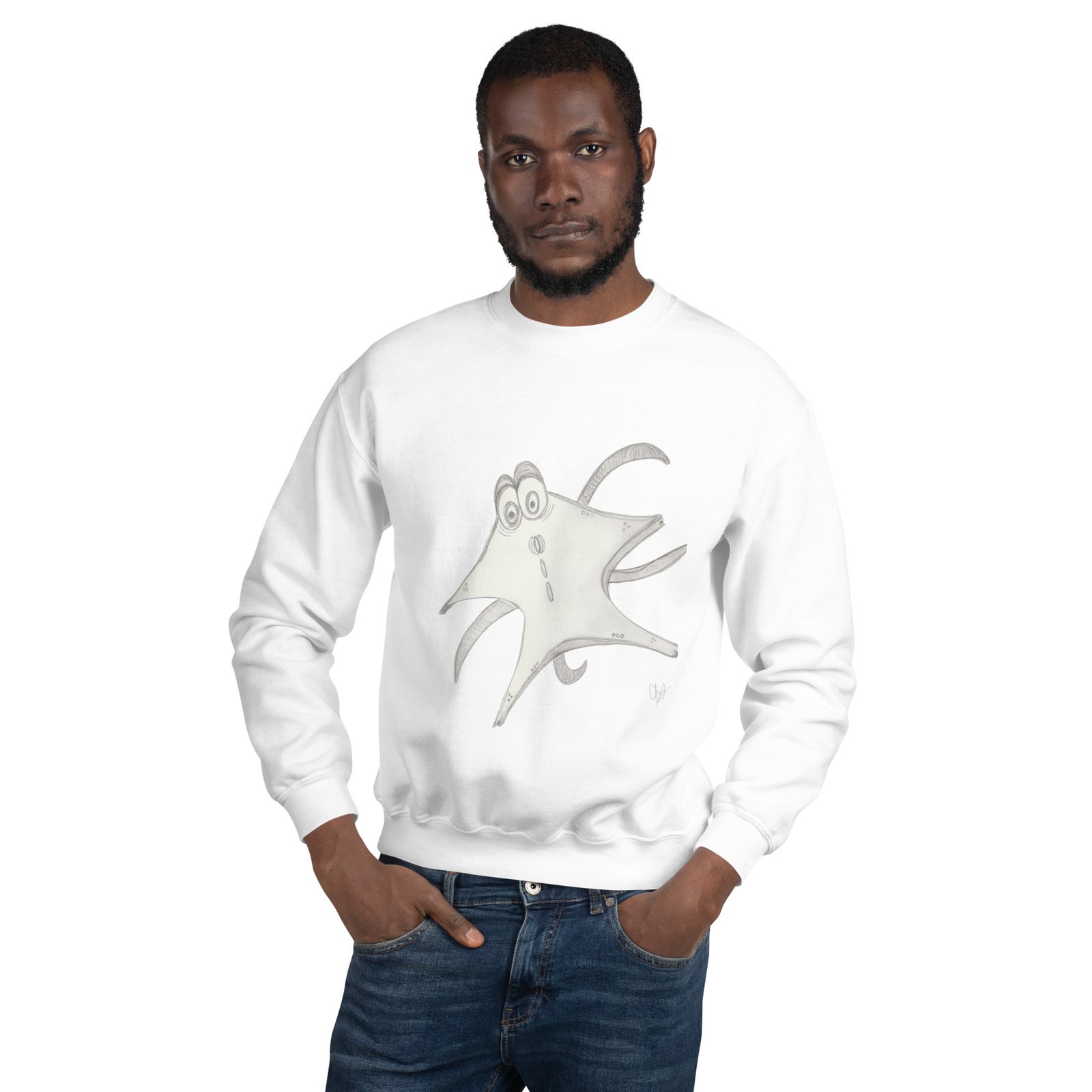 Archibald - Monster Tribe original limited edition Unisex Sweatshirt - immagine 23