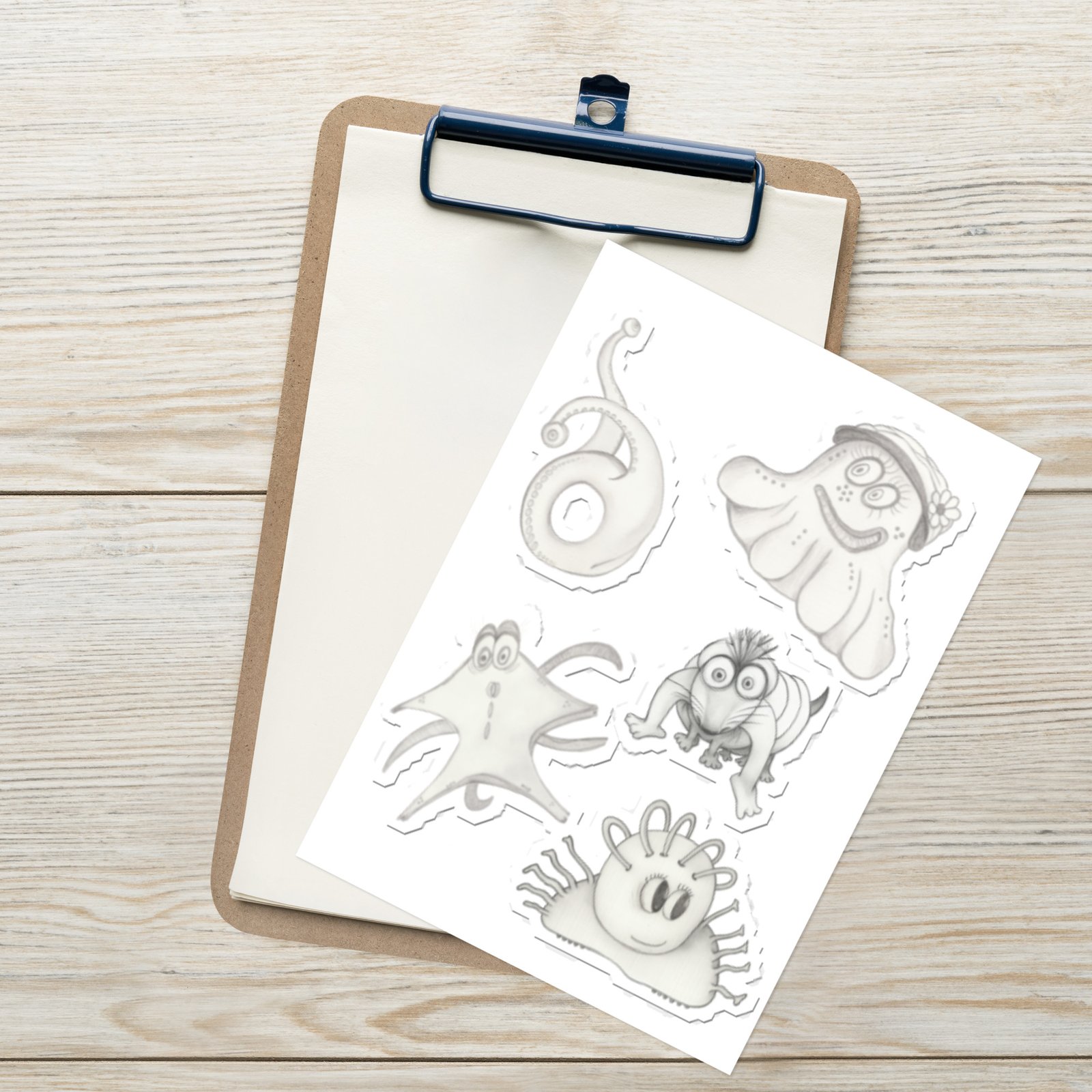 January Monsters Sticker sheet 1 - Image 2